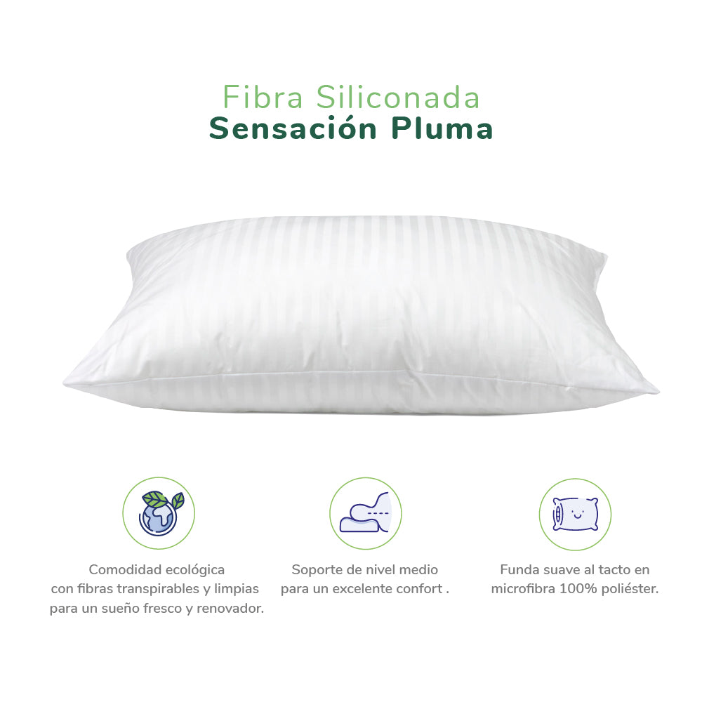 Almohada Natural Soft Empaque Vinilo